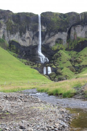 Cascade la plus fine d'Islande, foss à Sibu